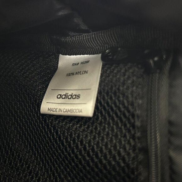 Adidas Must Have Mini Backpack & Coin Bag Set Black White Travel B20 NWT - Picture 2 of 10